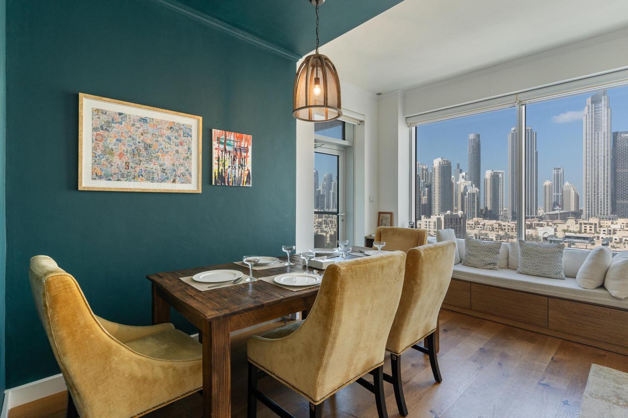 Chic 2Br Apartment, Prime Location Near Dubai Mall - Allsopp&Allsopp Zewnętrze zdjęcie
