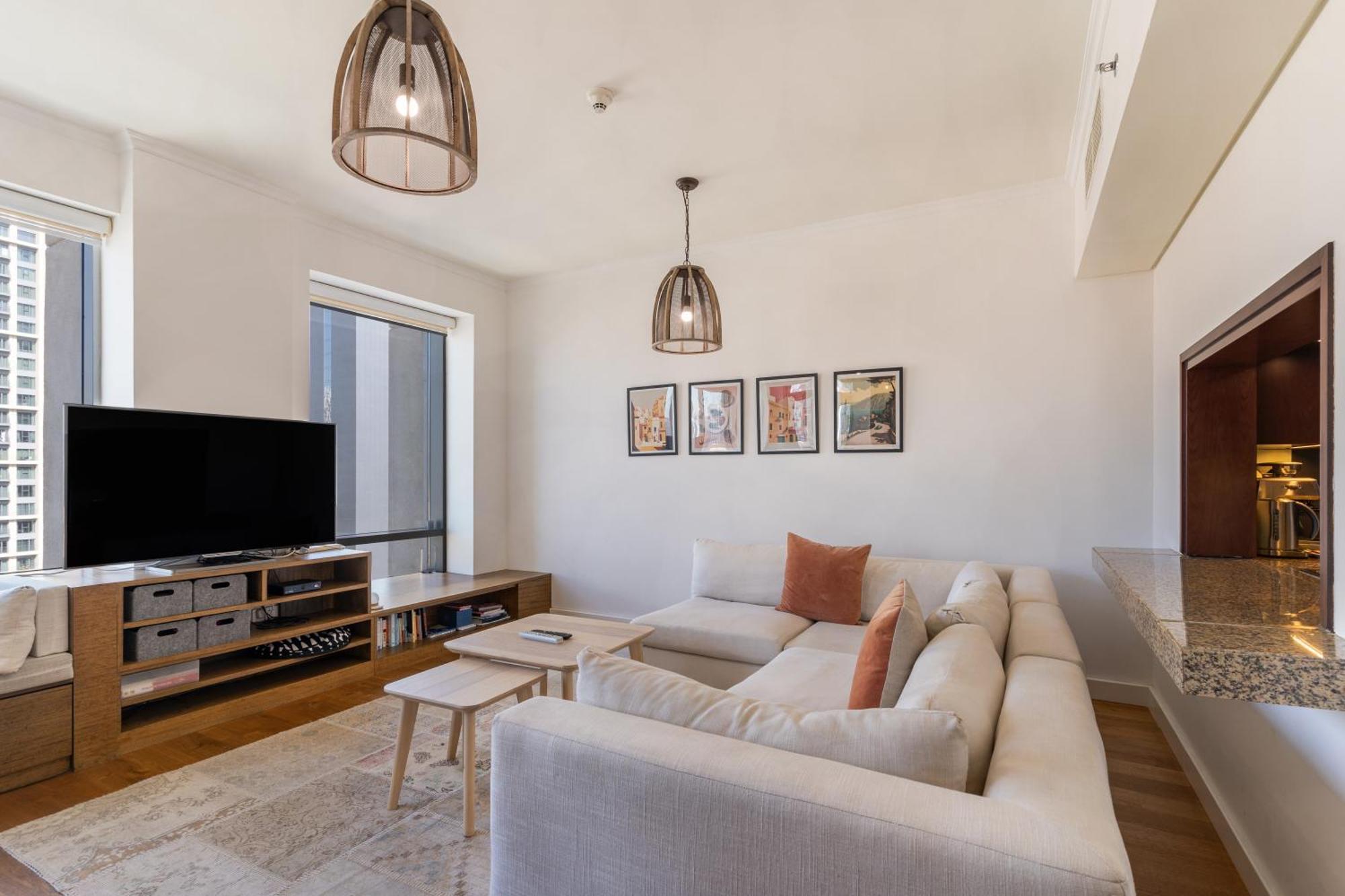 Chic 2Br Apartment, Prime Location Near Dubai Mall - Allsopp&Allsopp Zewnętrze zdjęcie